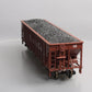 USA Trains R14002 G Santa Fe 70 Ton 3 Bay Coal Hoppers (Mineral Brown)