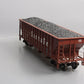 USA Trains R14002 G Santa Fe 70 Ton 3 Bay Coal Hoppers (Mineral Brown)