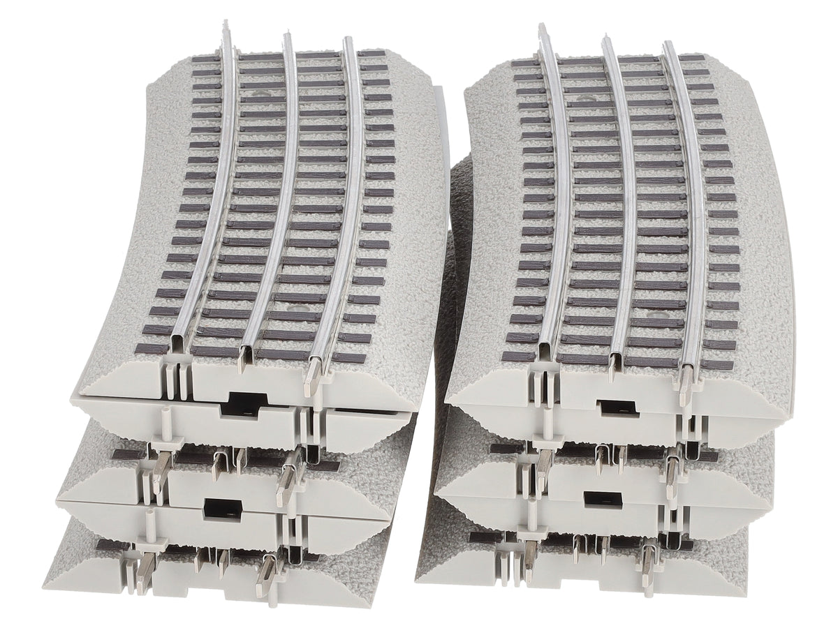 Lionel 6-12061 O Gauge FasTrack O-84 Curve Track Sections [10]