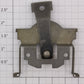 Lionel 1120-7 Nickel Front Scout Truck and Bracket Assembly without Wheels