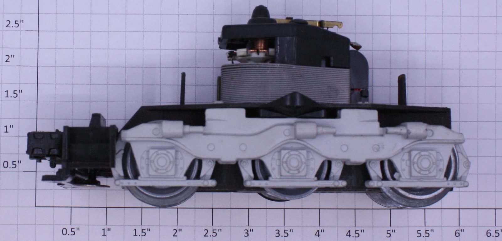 Lionel 8050-94 SD-18 Motor Truck Assembly with Gray Side Frames