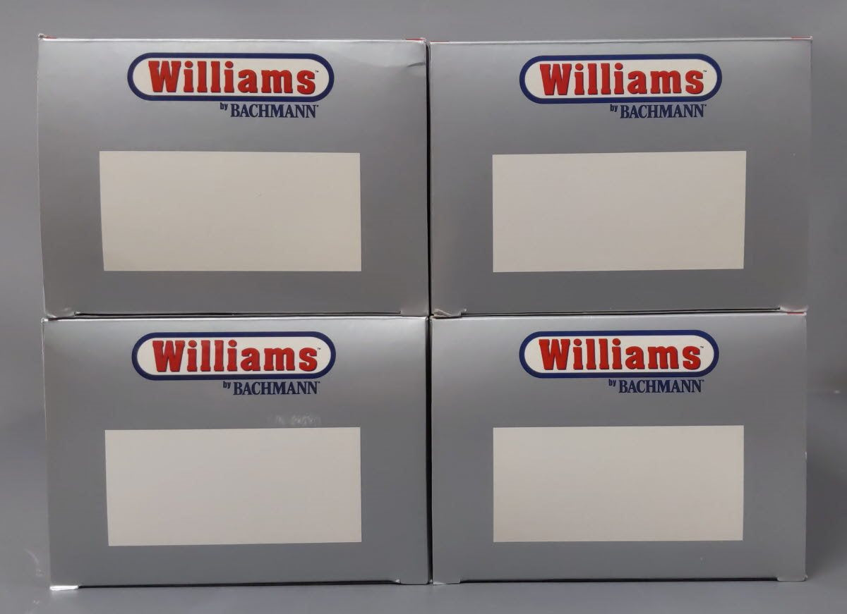 Williams 43168 D&RGW 72 Ft. Streamline Passenger Car (Pack of 4) LN/Box