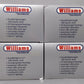 Williams 43168 D&RGW 72 Ft. Streamline Passenger Car (Pack of 4) LN/Box