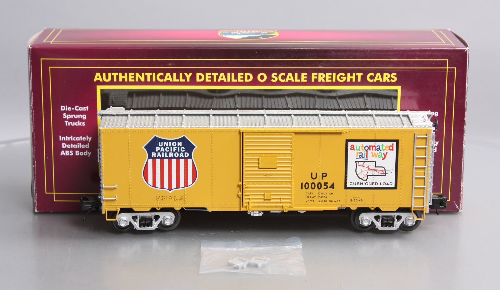 MTH 20-93628 O Union Pacific 40' AAR Boxcar #100054 NIB