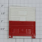 Lionel 9472-12 Detroit & Mackinac Red and White Boxcar Door with Guides