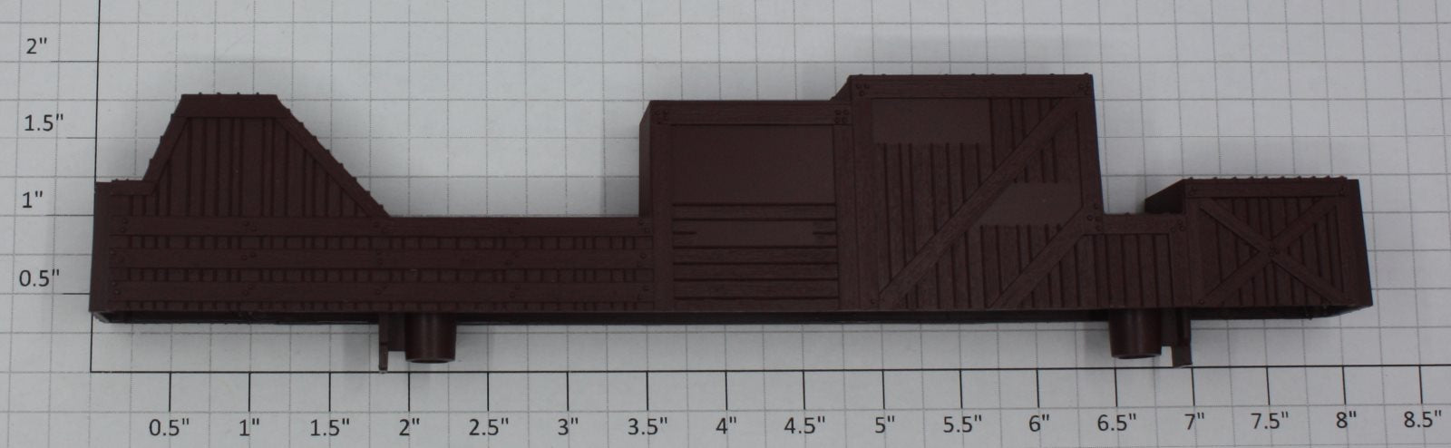 Lionel 16760-14 Animated Gondola Dark Brown Crate Load