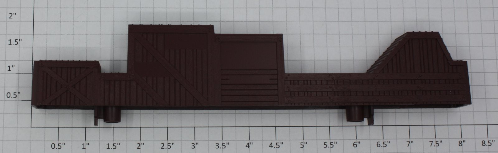 Lionel 16760-14 Animated Gondola Dark Brown Crate Load