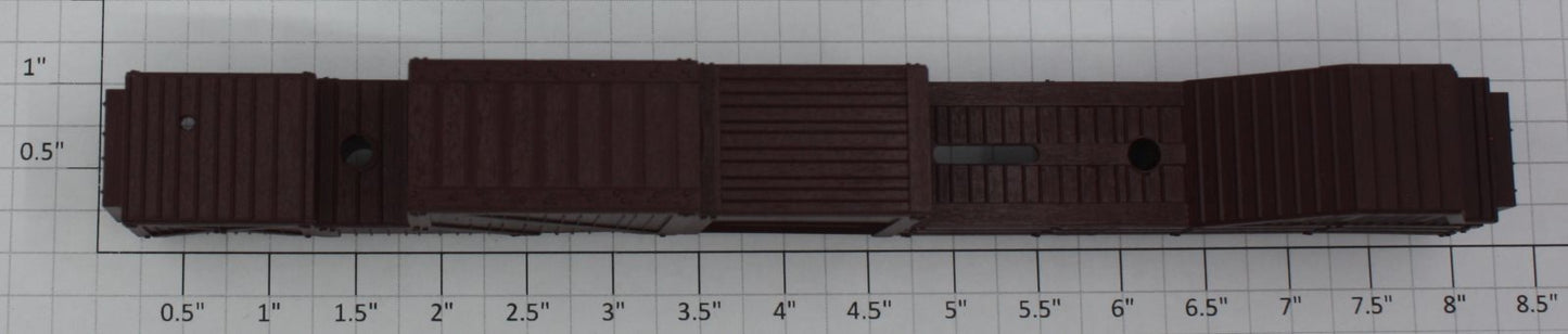 Lionel 16760-14 Animated Gondola Dark Brown Crate Load