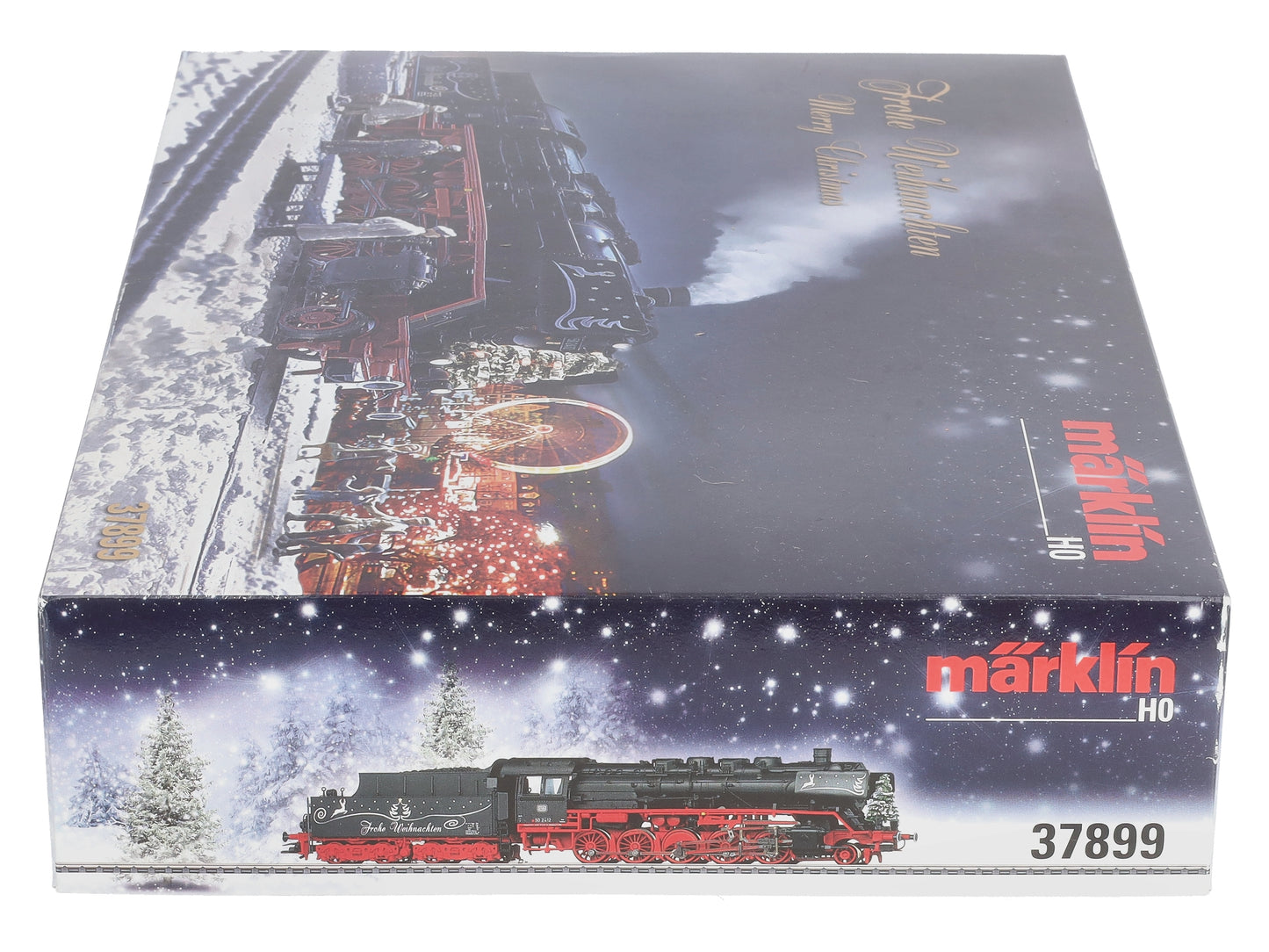 Marklin 37899 HO DB Christmas Steam Locomotive & Tender w/Display #502412
