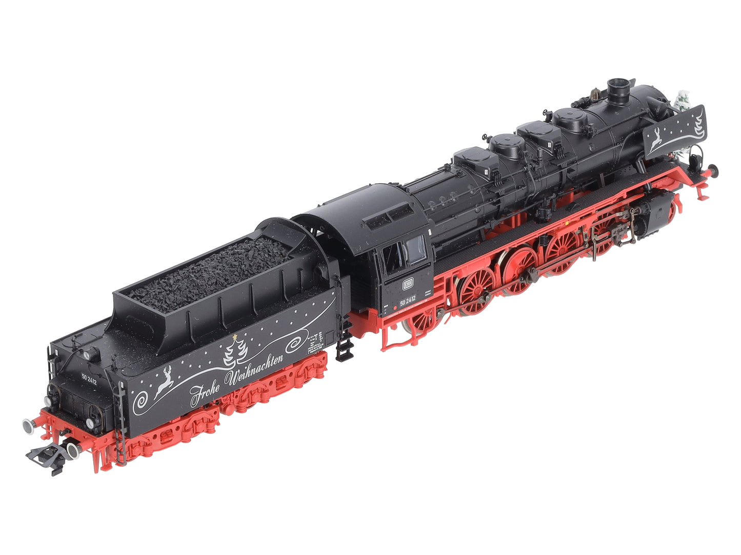 Marklin 37899 HO DB Christmas Steam Locomotive & Tender w/Display #502412