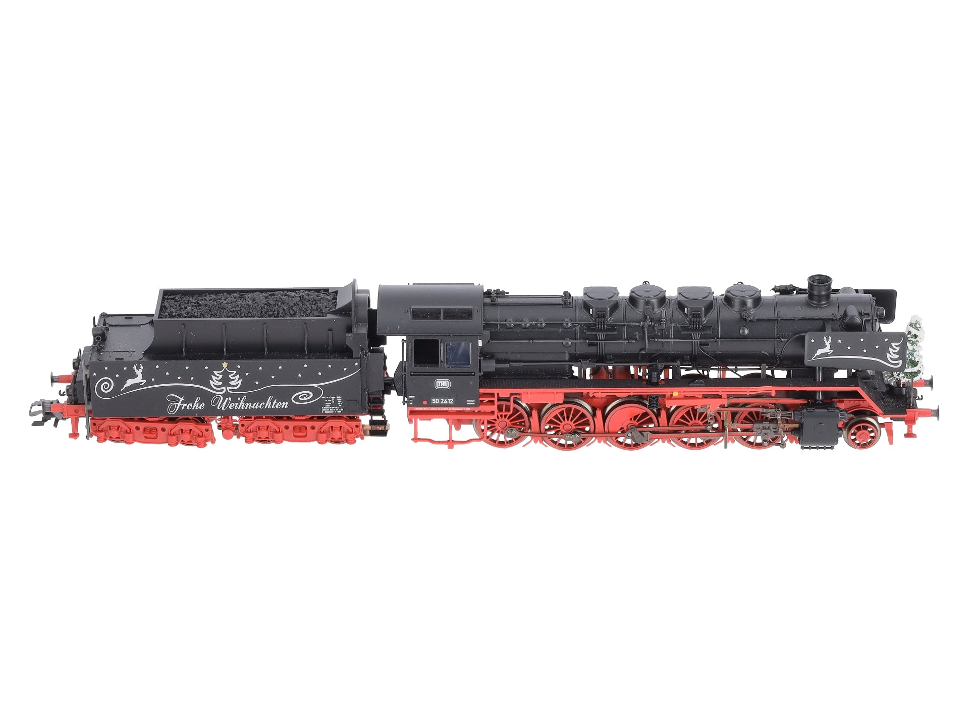 Marklin 37899 HO DB Christmas Steam Locomotive & Tender w/Display #502412