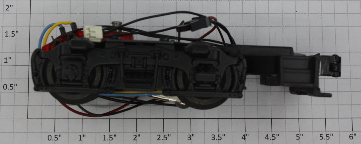 Lionel 28527-50 GP-7 Plain Black Truck with Pilot and SND with Red Cam