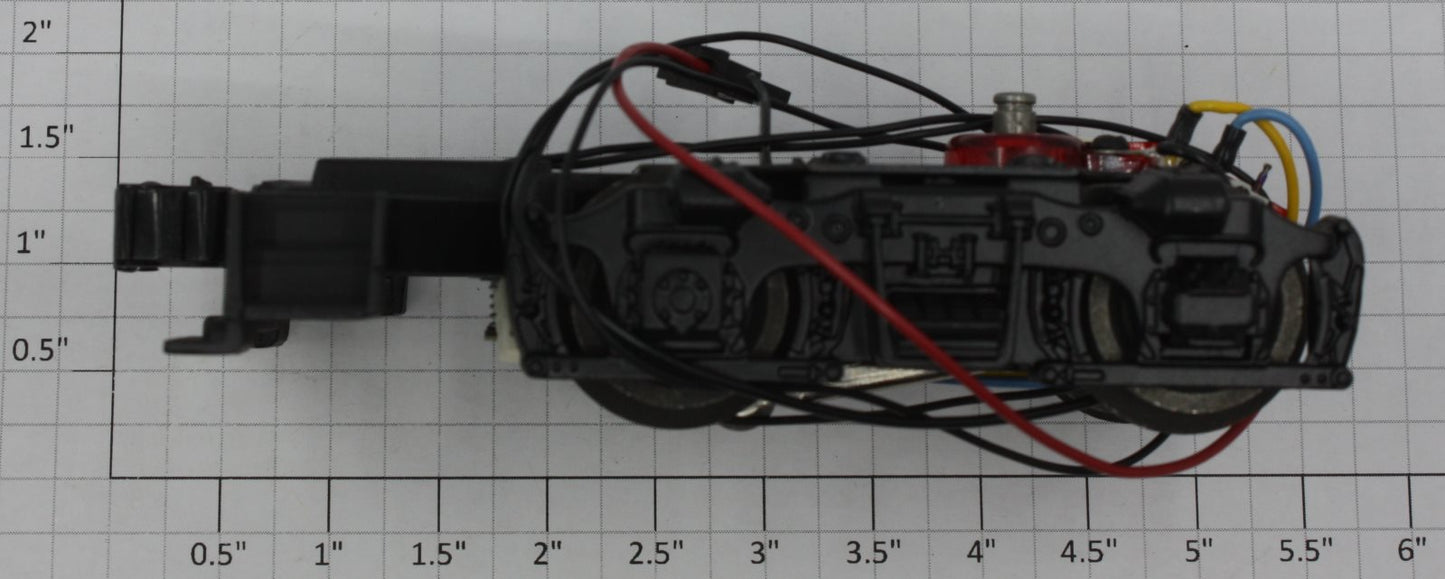 Lionel 28527-50 GP-7 Plain Black Truck with Pilot and SND with Red Cam