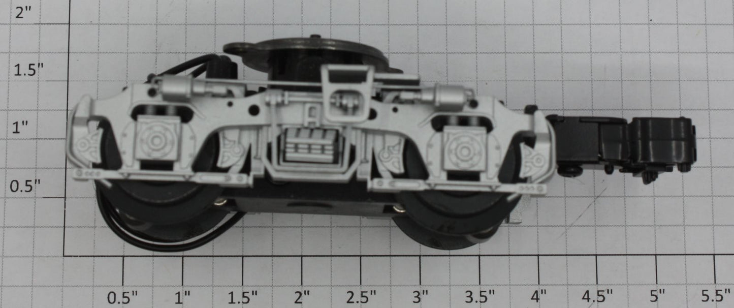 Lionel 14590-590 F-3B 4-Wheel Silver Rear Dummy Truck