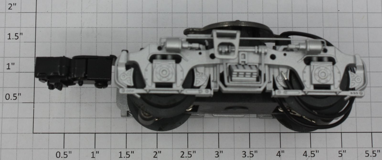 Lionel 14590-590 F-3B 4-Wheel Silver Rear Dummy Truck