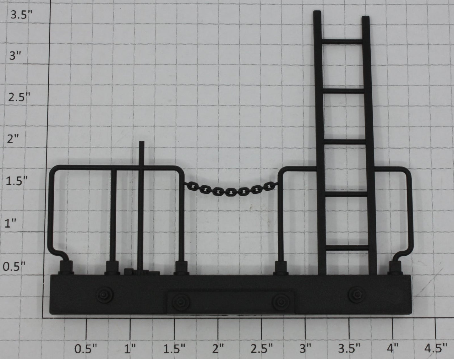Lionel 87701-95 Plastic Caboose End Rail with Ladder