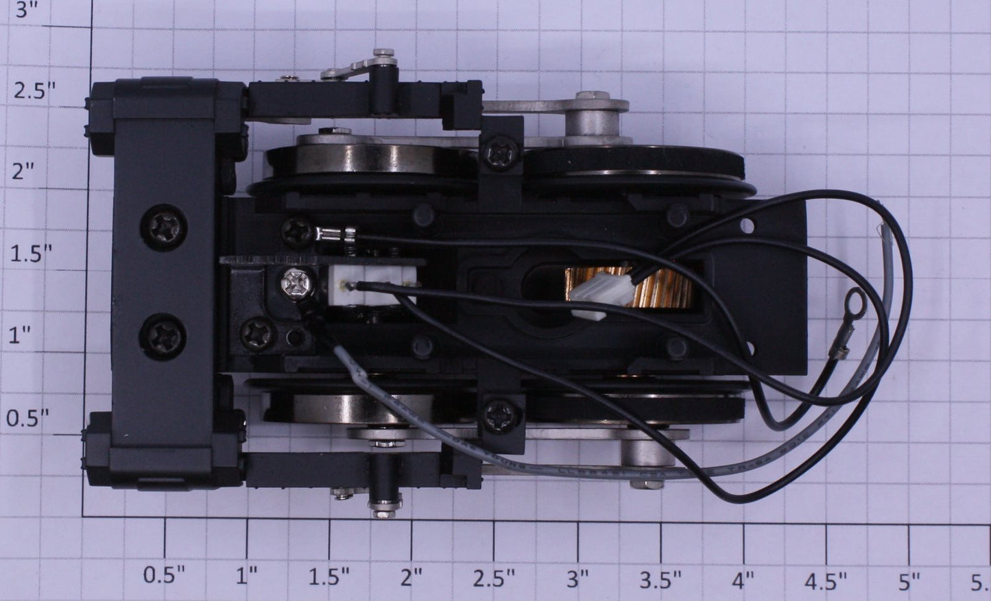 Lionel 38020-601 PRR LM T-1 Rear Engine Frame & Wheel Assembly