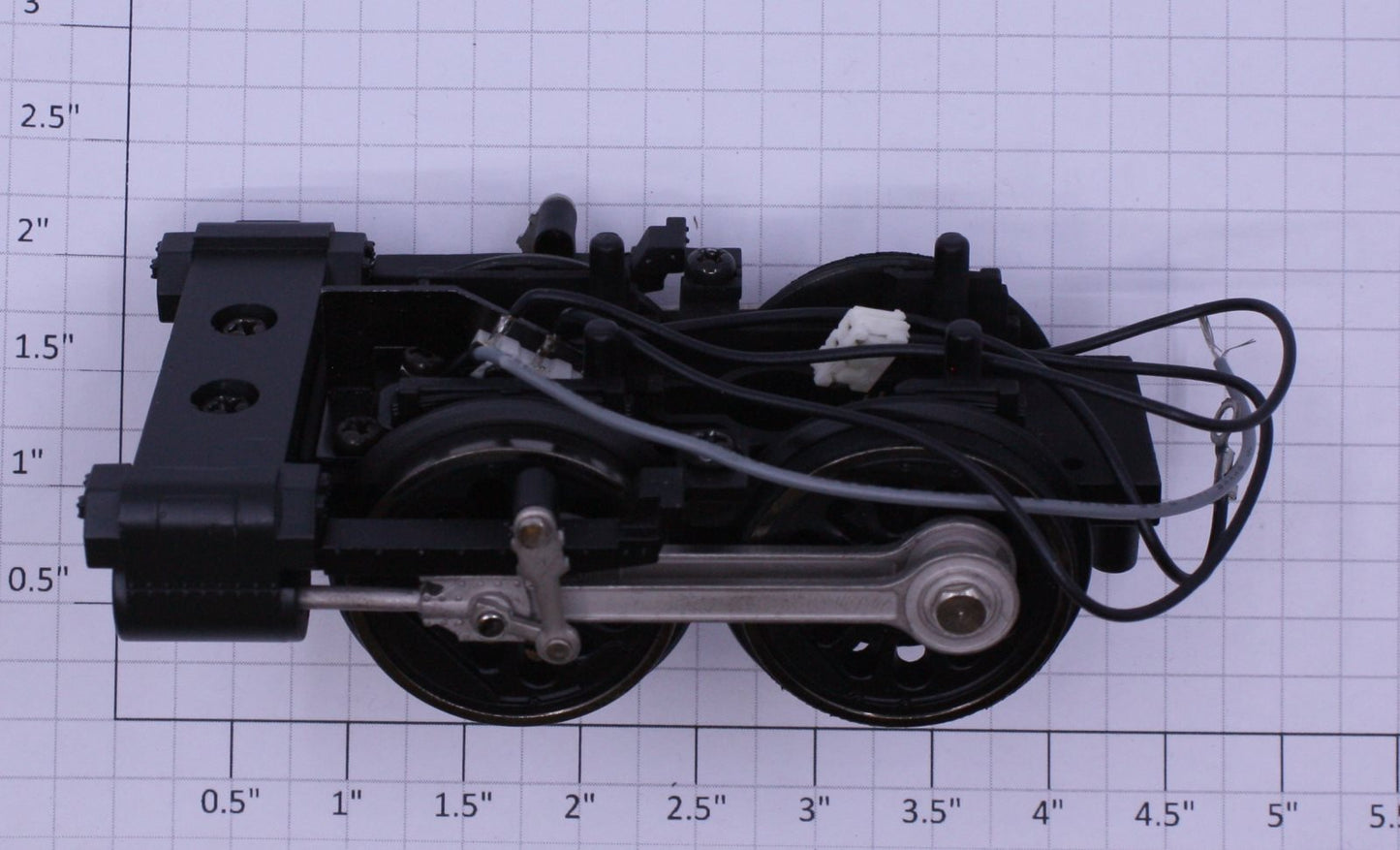 Lionel 38020-601 PRR LM T-1 Rear Engine Frame & Wheel Assembly
