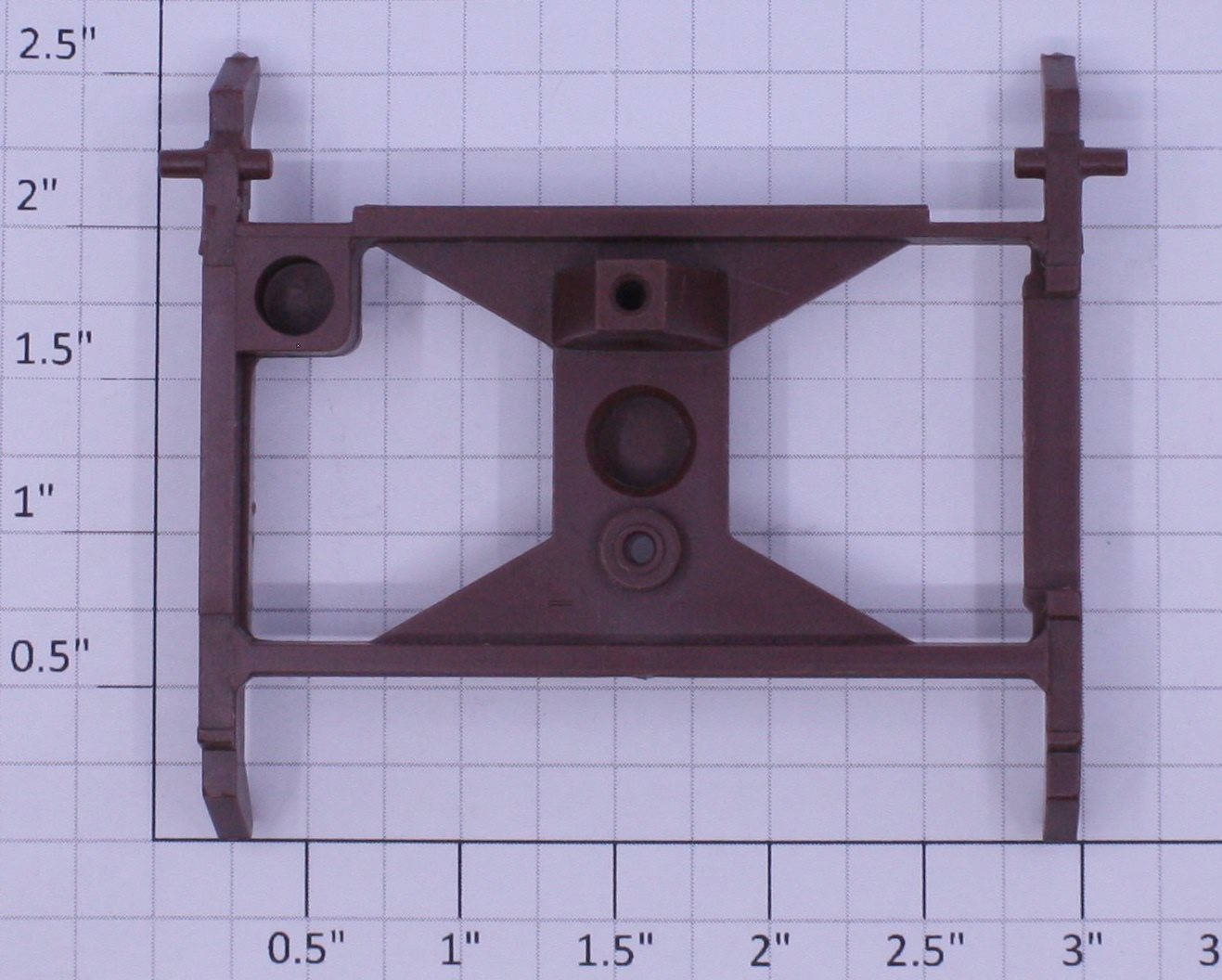 Lionel 9398-14 Red Oxide Plastic Dump Frame