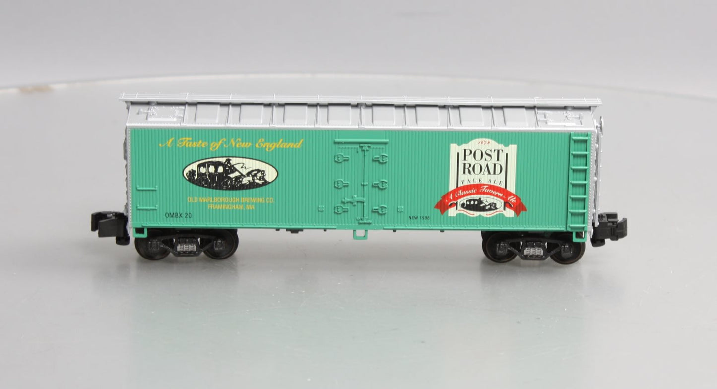 Crown Model Products SR-9050 S Gauge Post Road Pale Ale Hi-Rail Reefer #20 LN/Box