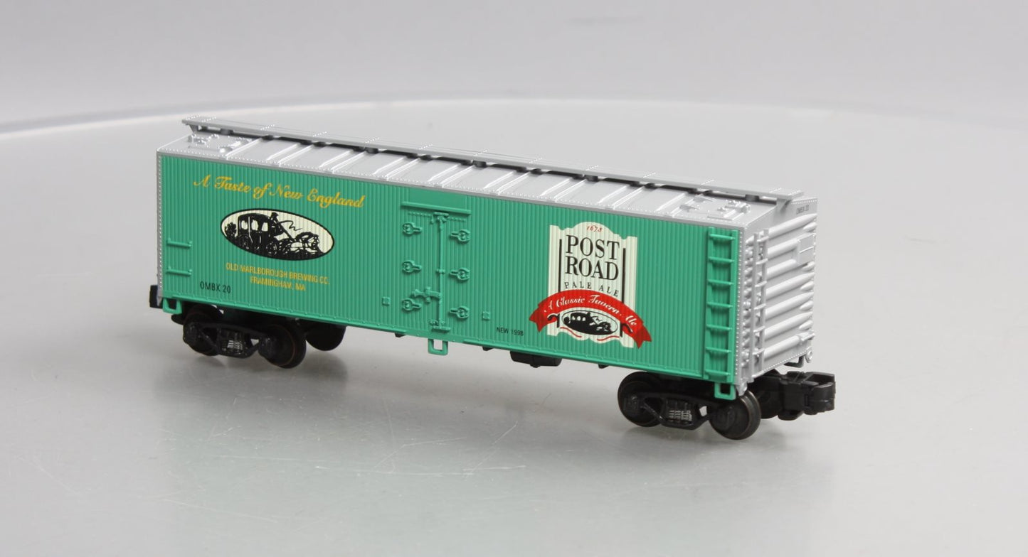 Crown Model Products SR-9050 S Gauge Post Road Pale Ale Hi-Rail Reefer #20 EX/Box