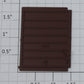 Lionel 9456-13 Left Hand Red Oxide Boxcar Door