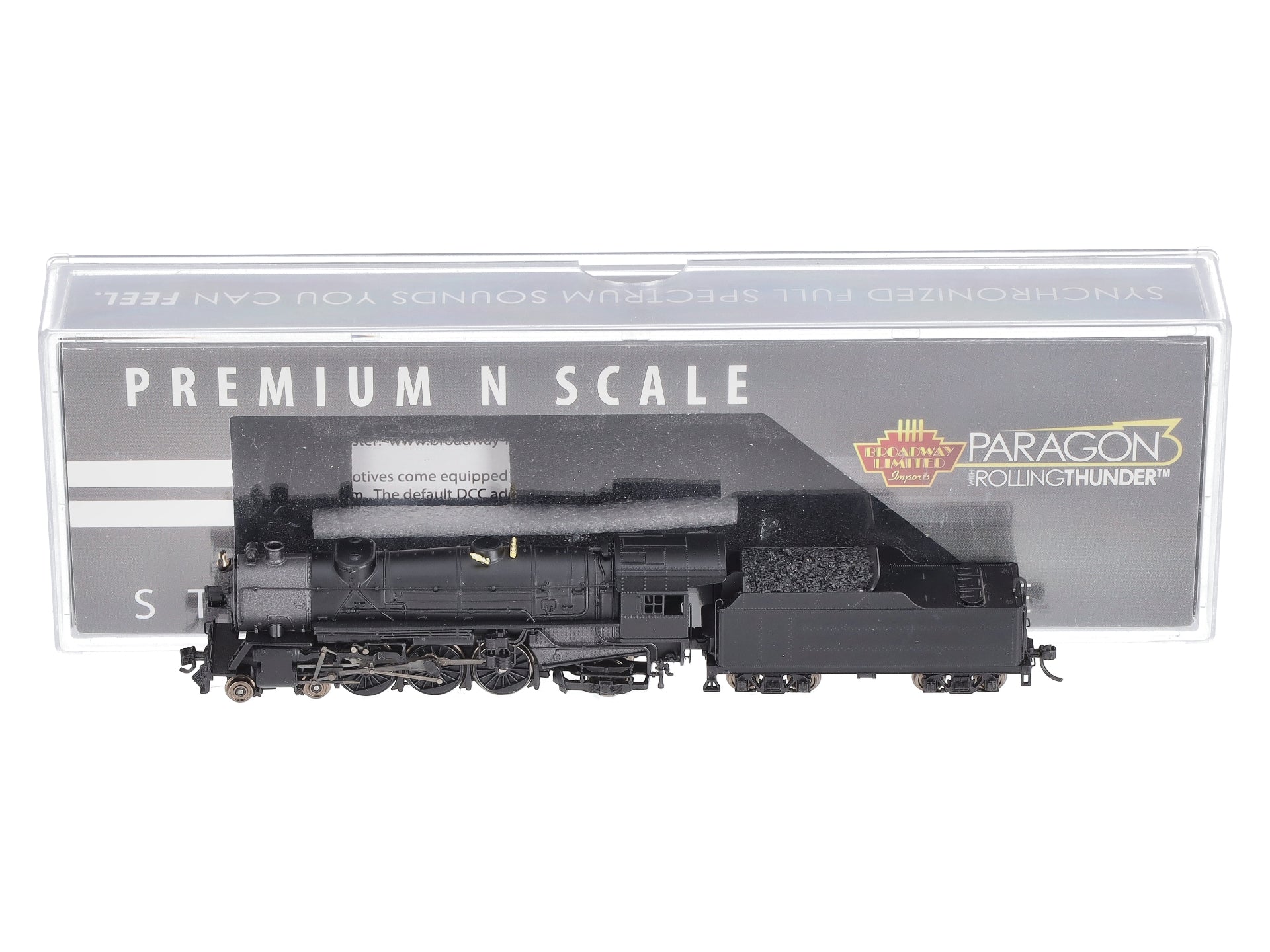 Broadway Limited 6233 N Undecorated Heavy 4-6-2 Steam Locomotive DCC/Sound