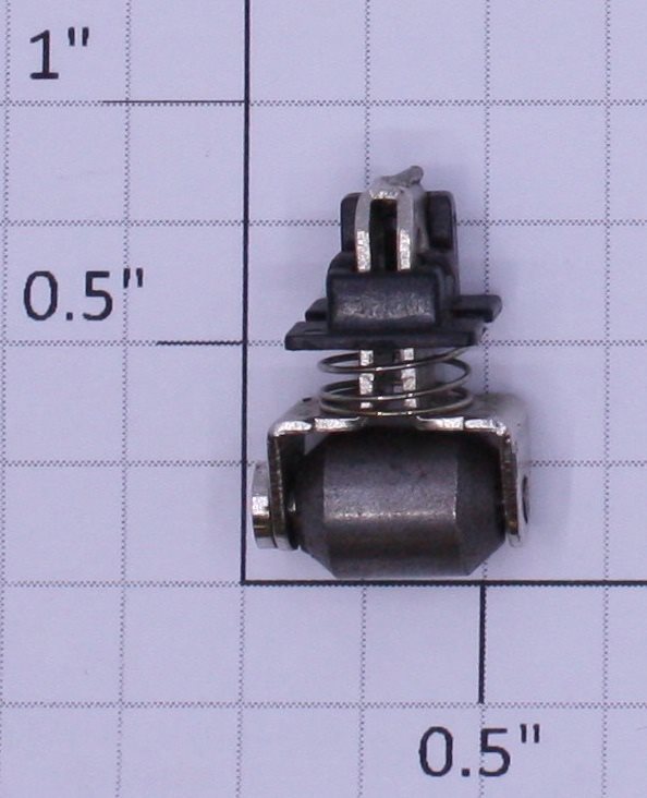 Lionel 1069-T50 O Gauge Collector Roller Assembly with Insulator and Spring