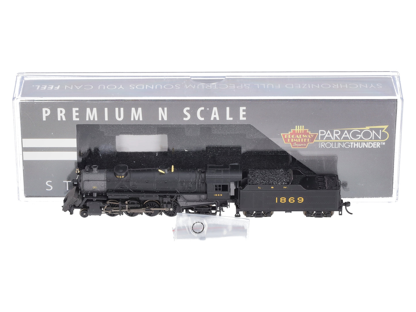 Broadway Limited 5955 N Louisville & Nashville Heavy Mikado Steam Loco #1859