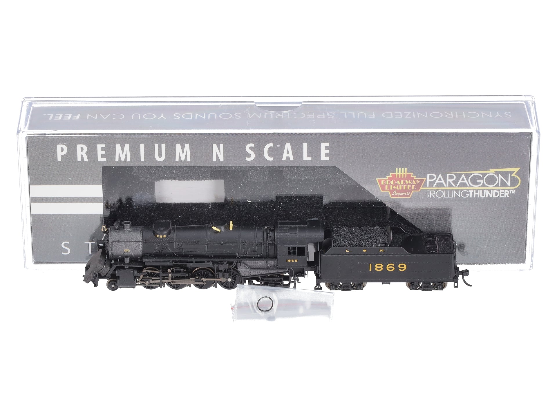 Broadway Limited 5955 N Louisville & Nashville Heavy Mikado Steam Loco #1859