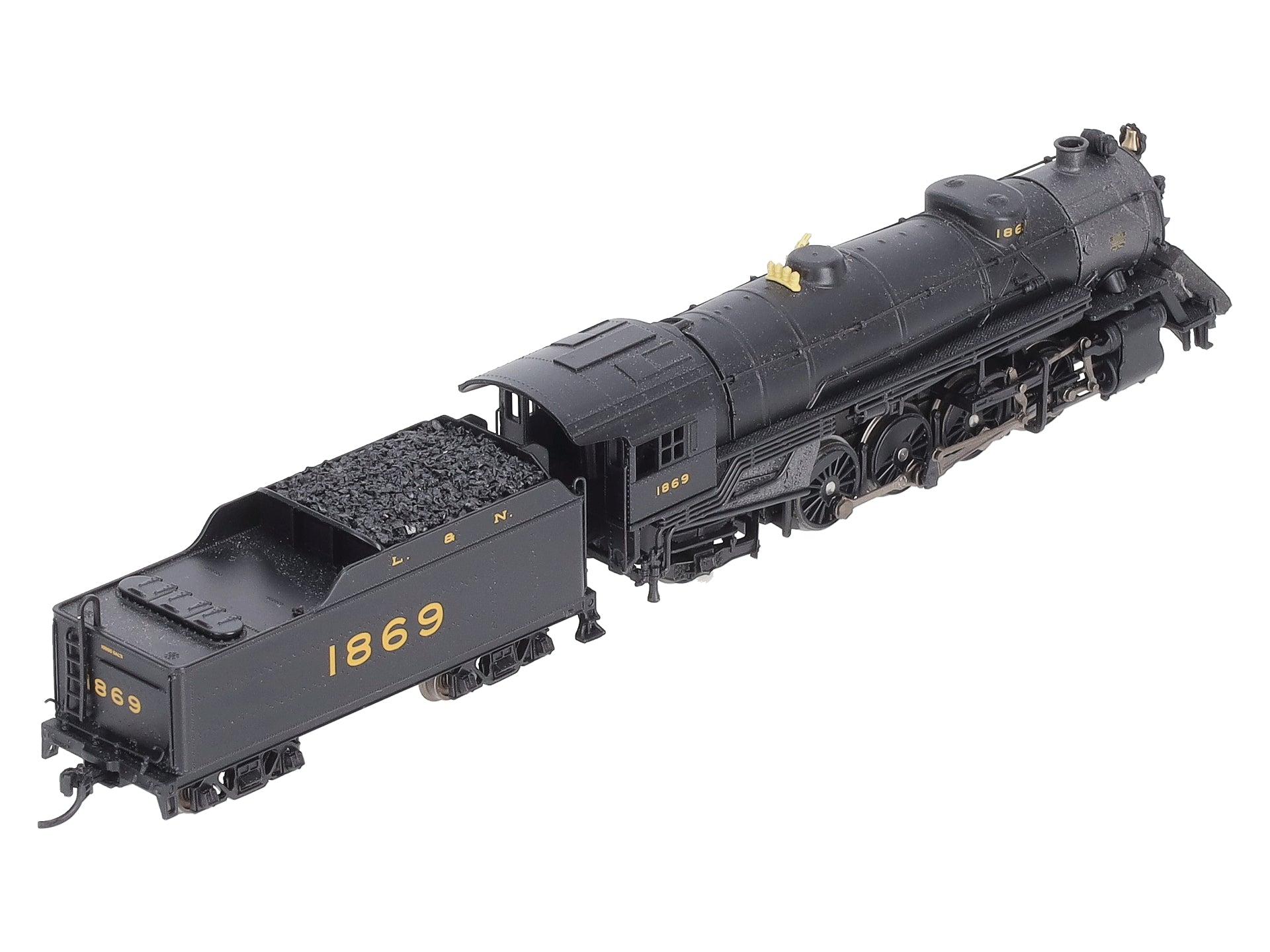 Broadway Limited 5955 N Louisville & Nashville Heavy Mikado Steam Loco #1859