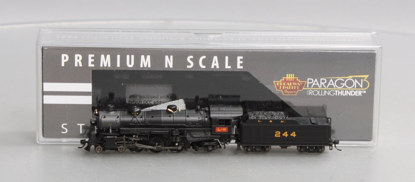 Broadway Limited 6249 N Louisville & Nashville Light 4-6-2 Steam DCC/Sound #244