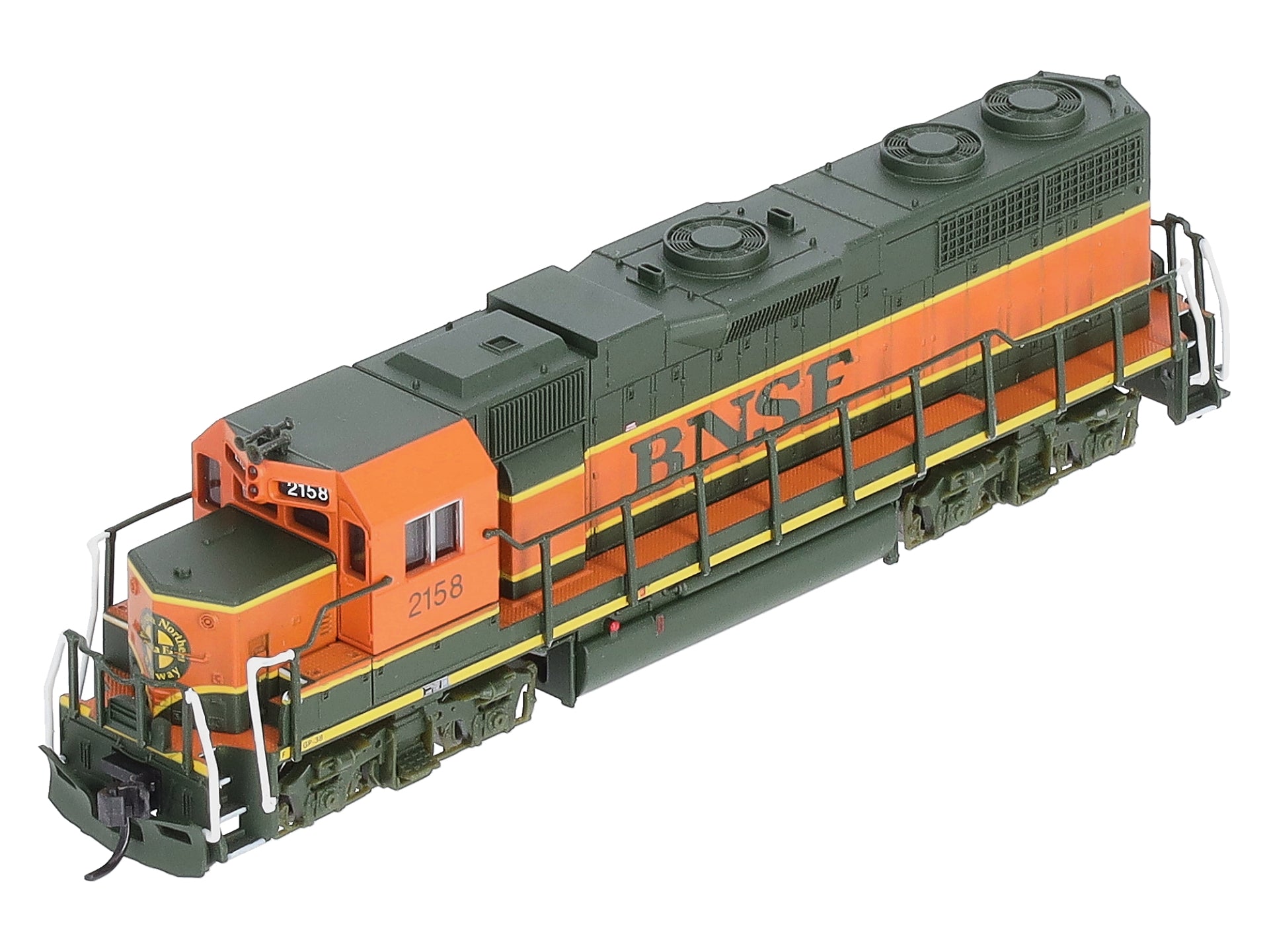 Atlas 49876 N Scale BNSF GP-38 Diesel Locomotive #2158 w/ DCC