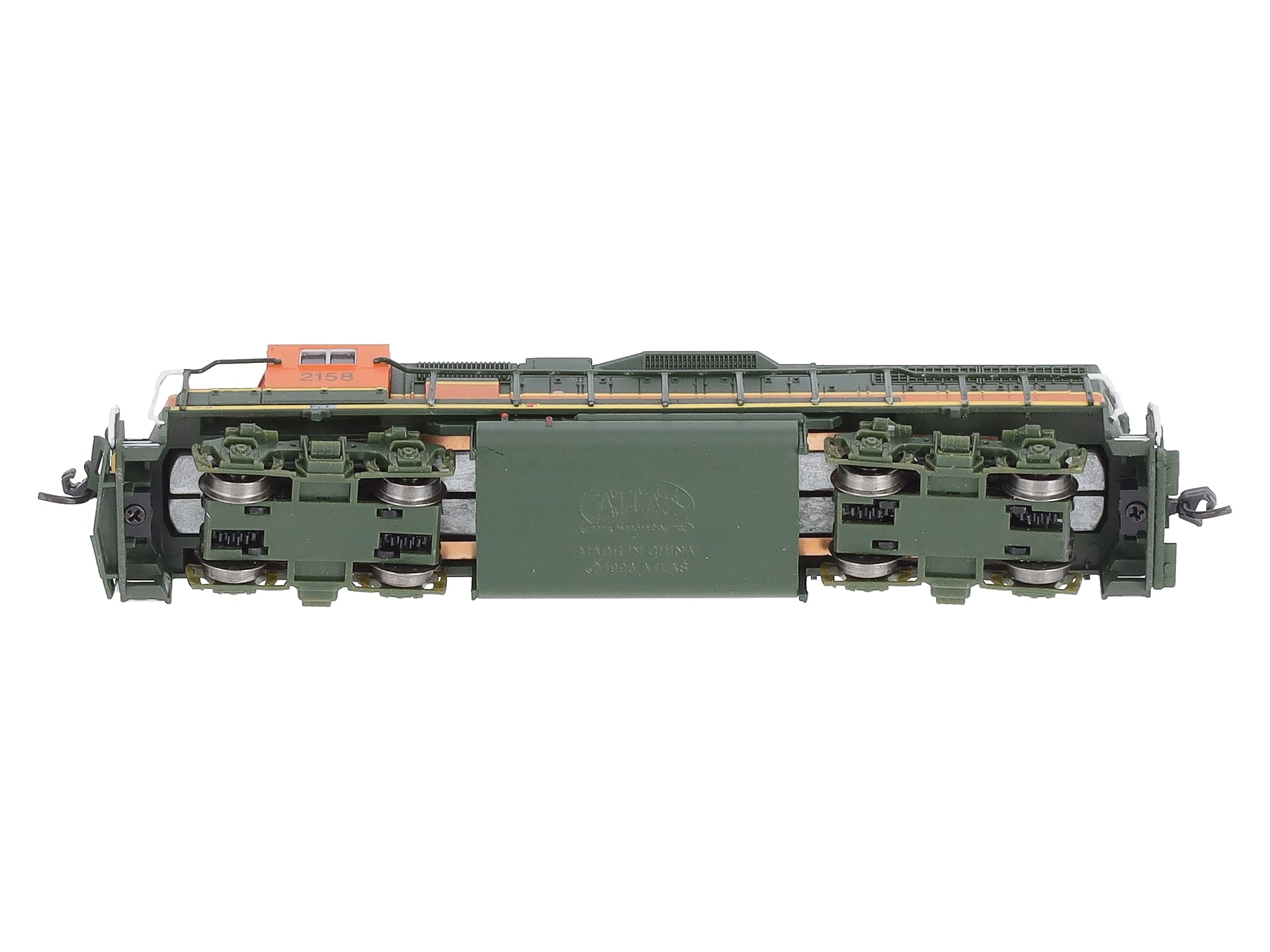 Atlas 49876 N Scale BNSF GP-38 Diesel Locomotive #2158 w/ DCC