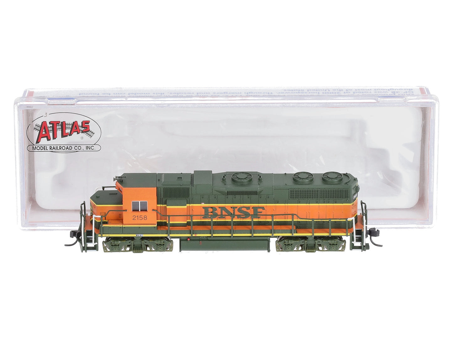 Atlas 49876 N Scale BNSF GP-38 Diesel Locomotive #2158 w/ DCC
