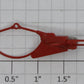 Lionel 3419-44 Red Helicopter Tail Section without Rotor Blade