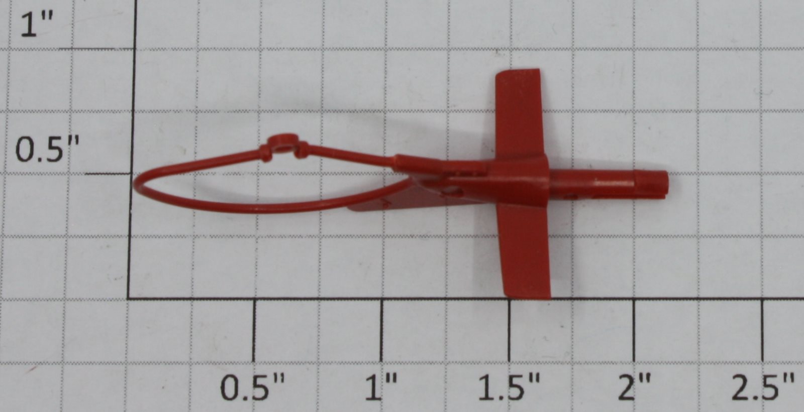 Lionel 3419-44 Red Helicopter Tail Section without Rotor Blade