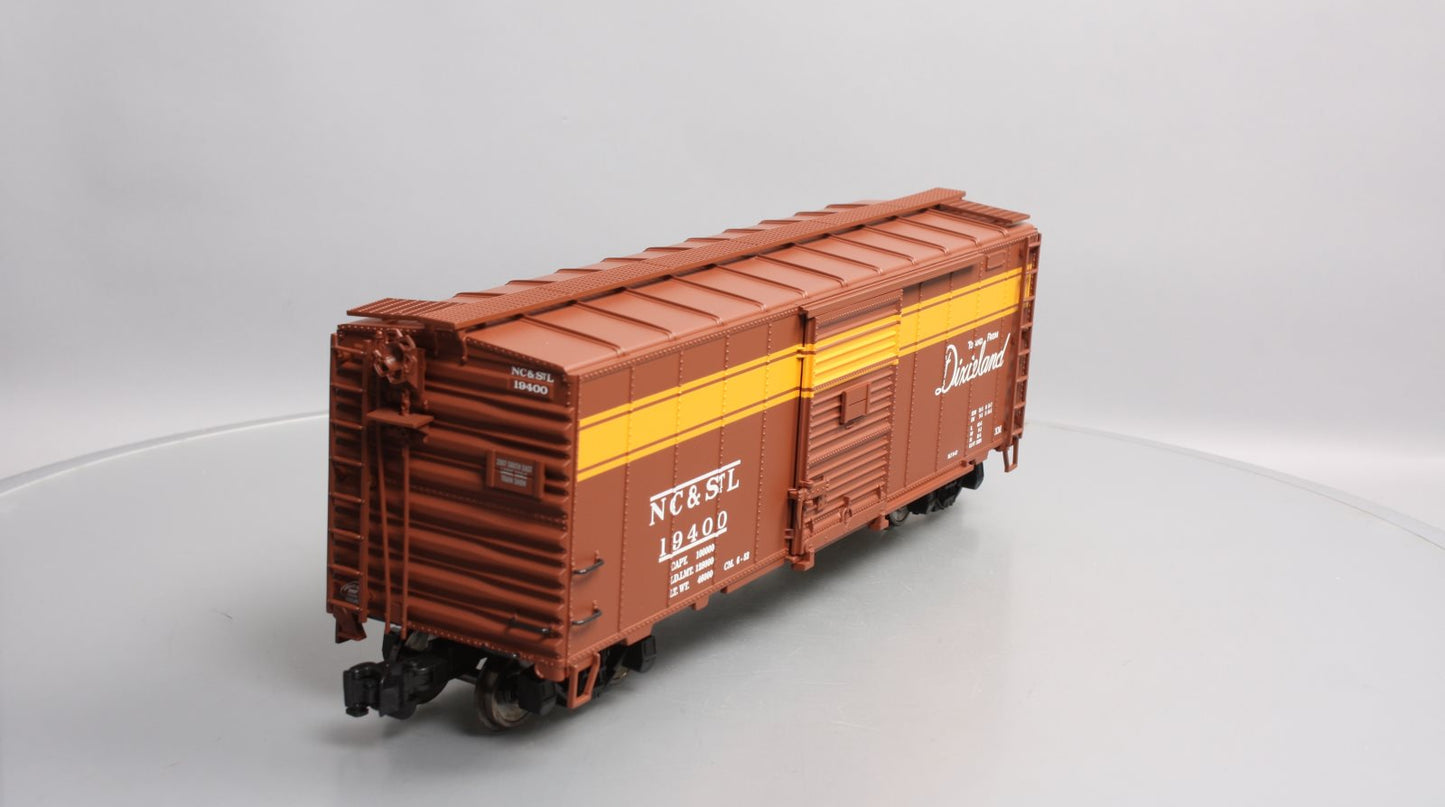 Aristo-Craft 46082S G Scale NC&STL "Dixieland" 2007 Boxcar #19400 (Metal Wheels)