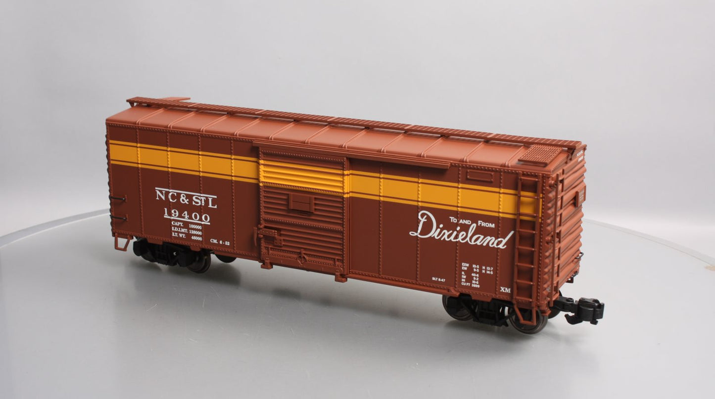 Aristo-Craft 46082S G Scale NC&STL "Dixieland" 2007 Boxcar #19400 (Metal Wheels)