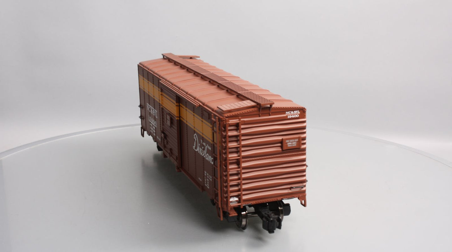 Aristo-Craft 46082S G Scale NC&STL "Dixieland" 2007 Boxcar #19400 (Metal Wheels)