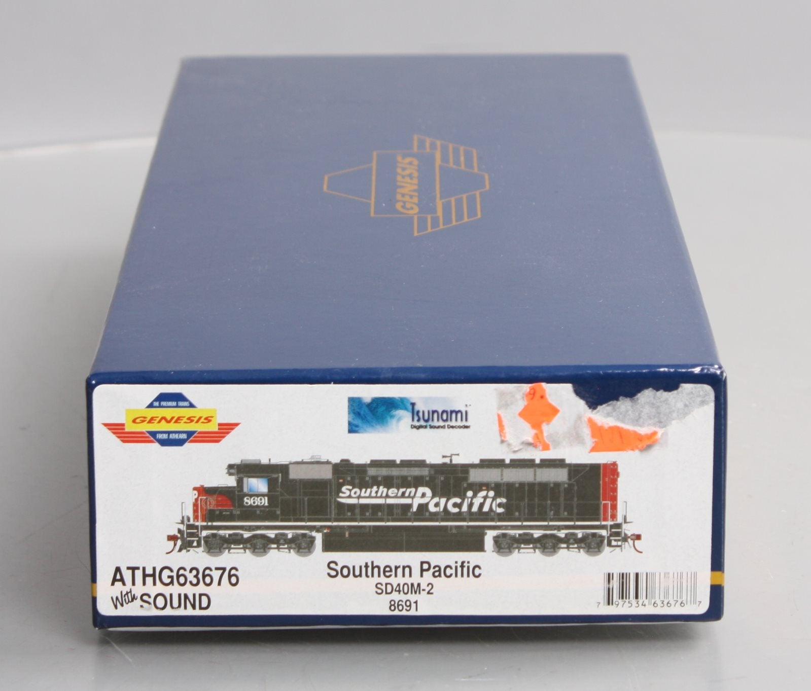 Athearn G63676 HO Southern Pacific SD40M-2 with DCC & Sound #8691