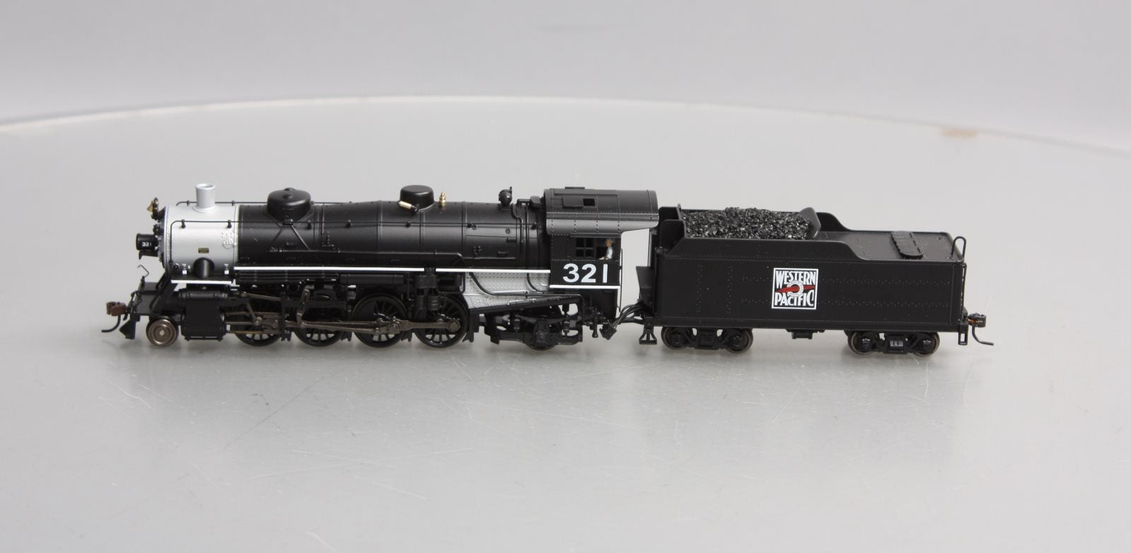 Broadway Limited 4668 HO WP USRA Light Mikado Steam Loco w/Paragon3/DC/DCC #321