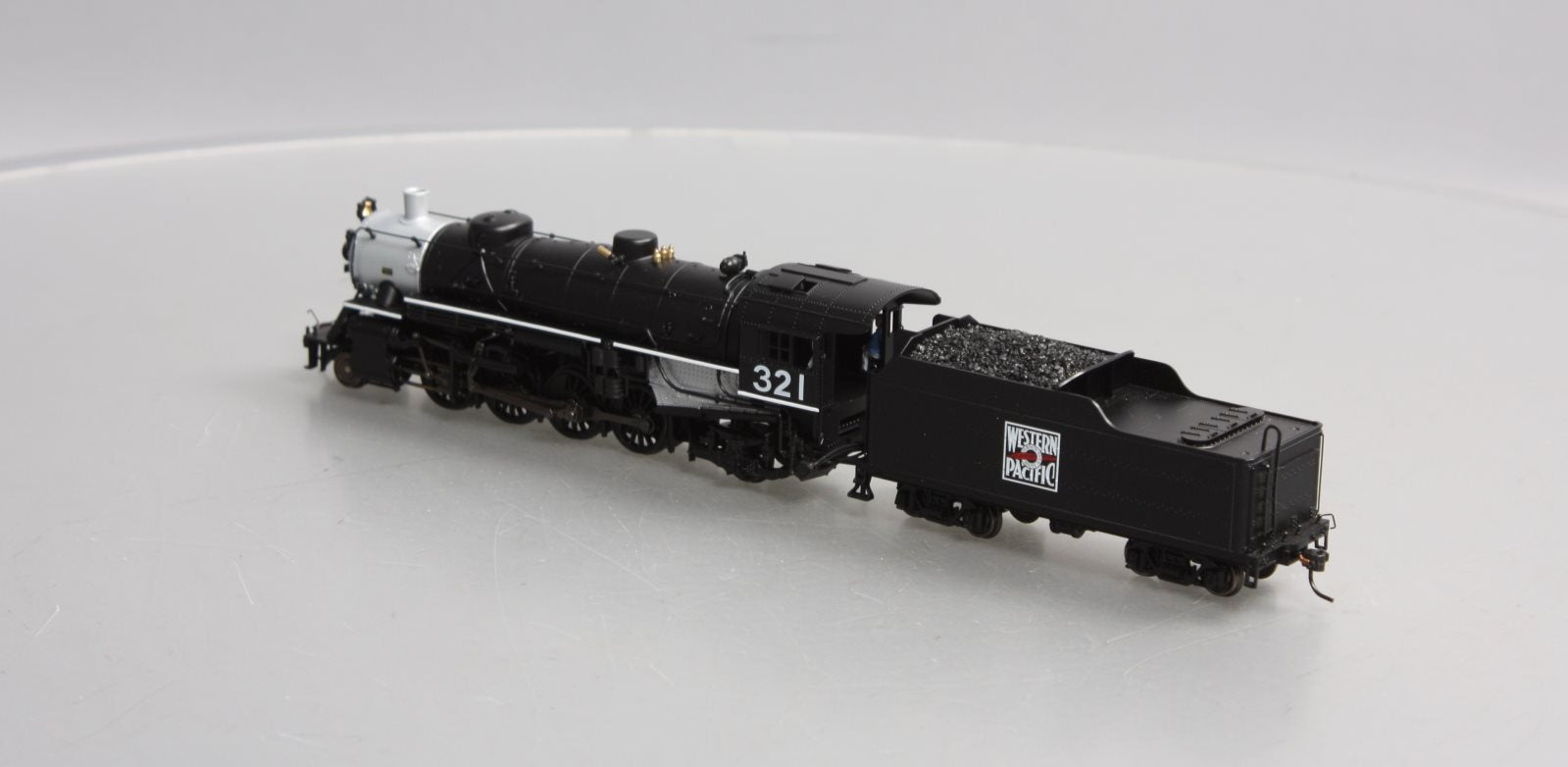 Broadway Limited 4668 HO WP USRA Light Mikado Steam Loco w/Paragon3/DC/DCC #321
