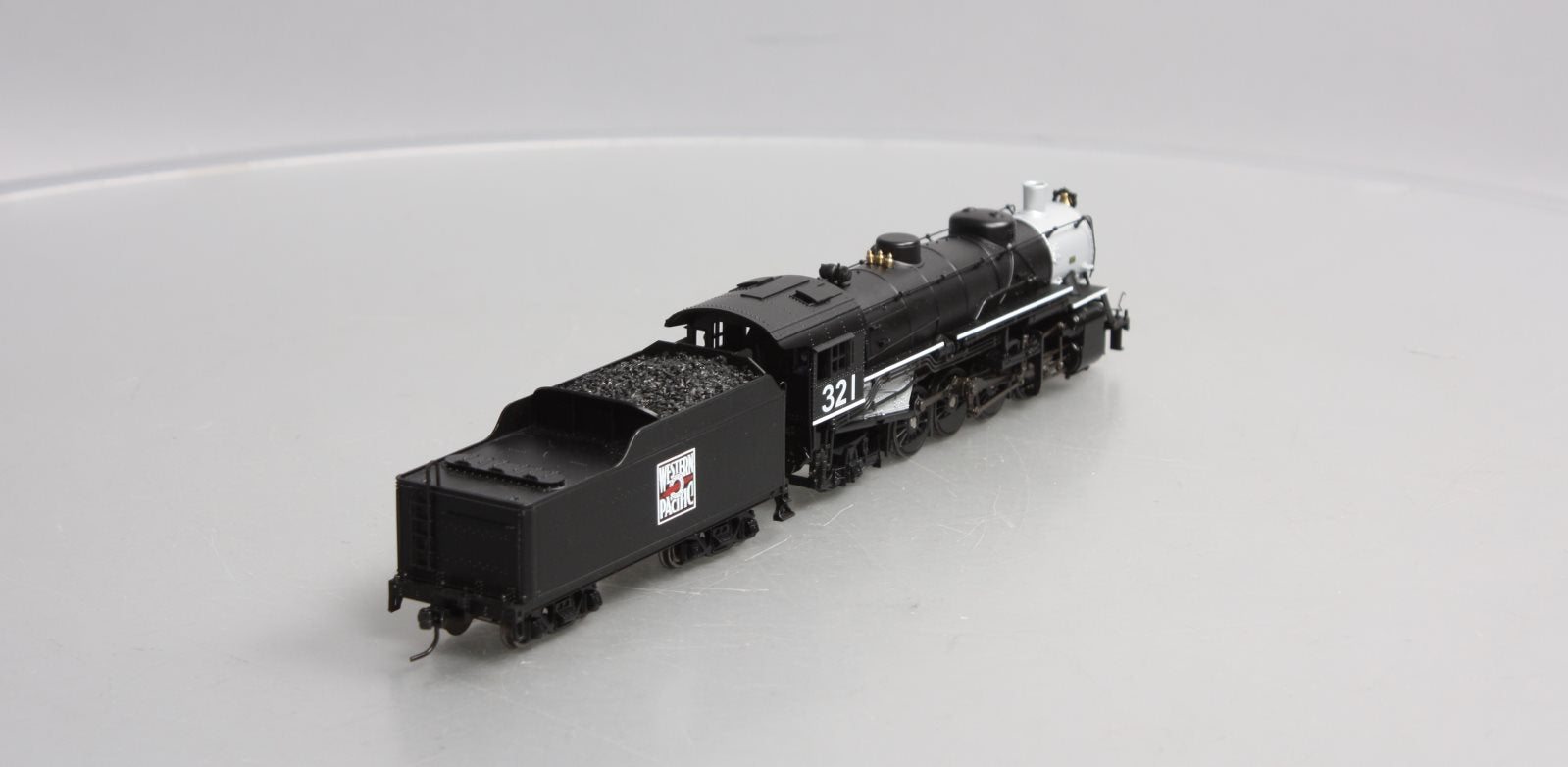 Broadway Limited 4668 HO WP USRA Light Mikado Steam Loco w/Paragon3/DC/DCC #321