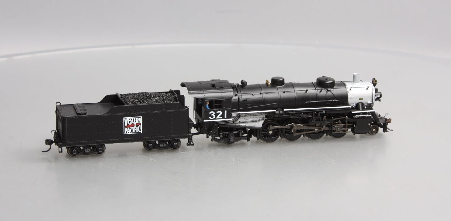 Broadway Limited 4668 HO WP USRA Light Mikado Steam Loco w/Paragon3/DC/DCC #321