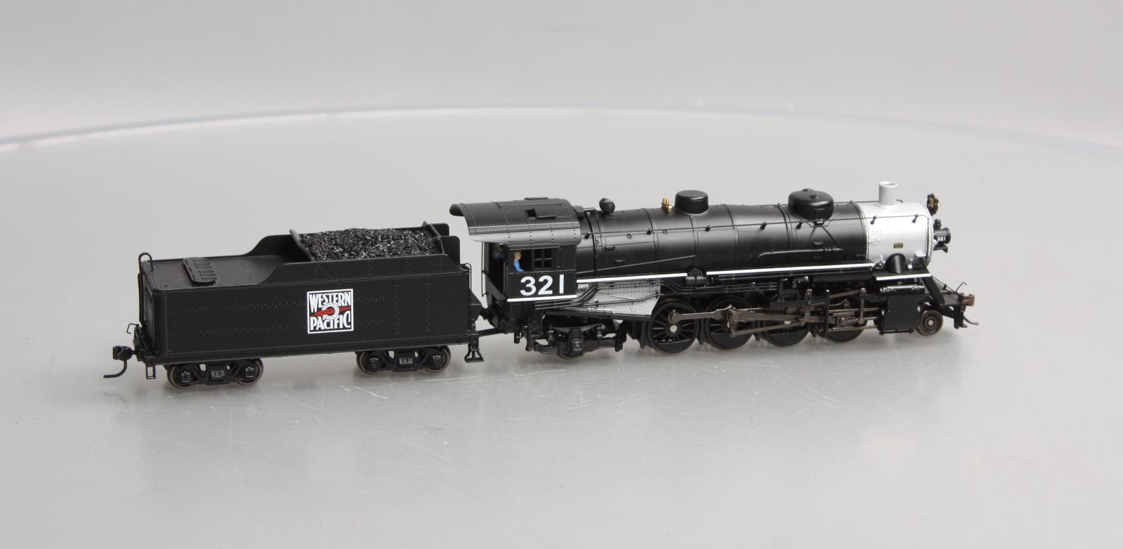Broadway Limited 4668 HO WP USRA Light Mikado Steam Loco w/Paragon3/DC/DCC #321