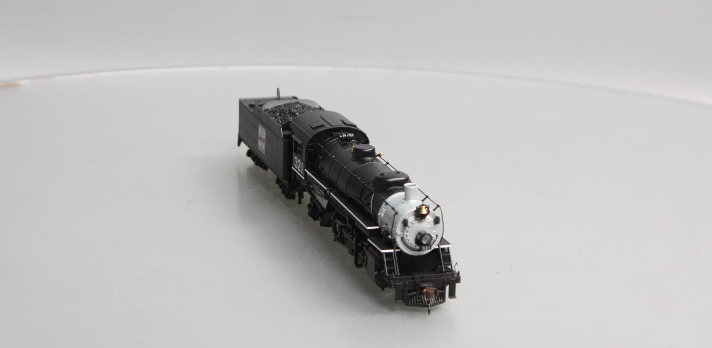 Broadway Limited 4668 HO WP USRA Light Mikado Steam Loco w/Paragon3/DC/DCC #321