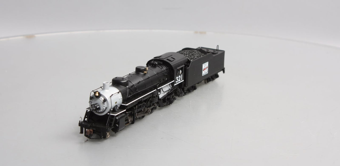 Broadway Limited 4668 HO WP USRA Light Mikado Steam Loco w/Paragon3/DC/DCC #321