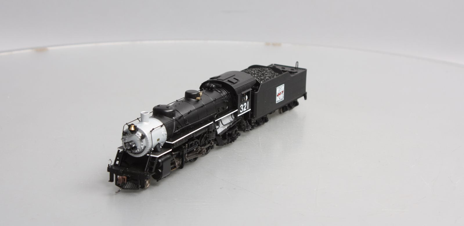 Broadway Limited 4668 HO WP USRA Light Mikado Steam Loco w/Paragon3/DC/DCC #321