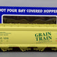 USA Trains R14136 G Scale Grain Train 4-Bay Center Flow Hopper #1018 LN/Box